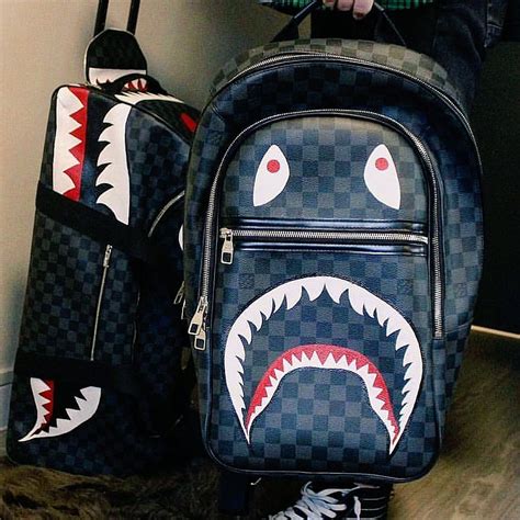 louis vuitton bape shark